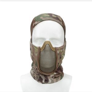 Balaclava Airsoft Mesh Mask Full Face Protection Hood for Cs War Game Hunting US